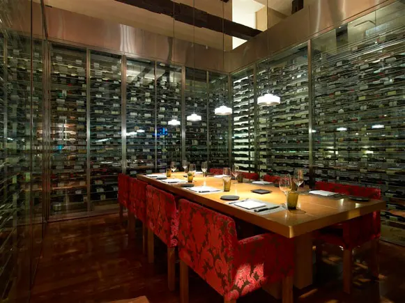 Private dining and wine room