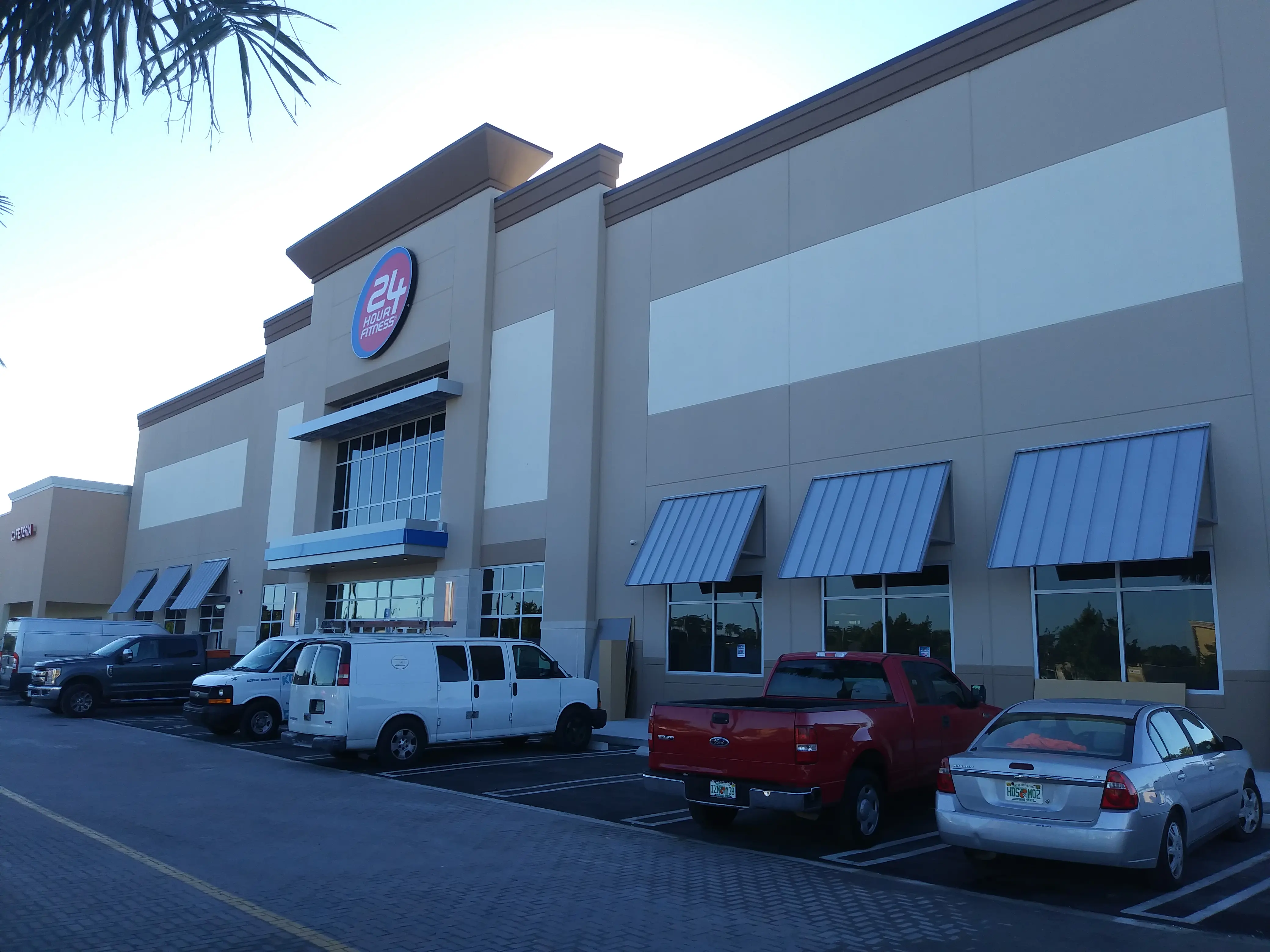 Exterior stucco and EIFS finish work on a building facade