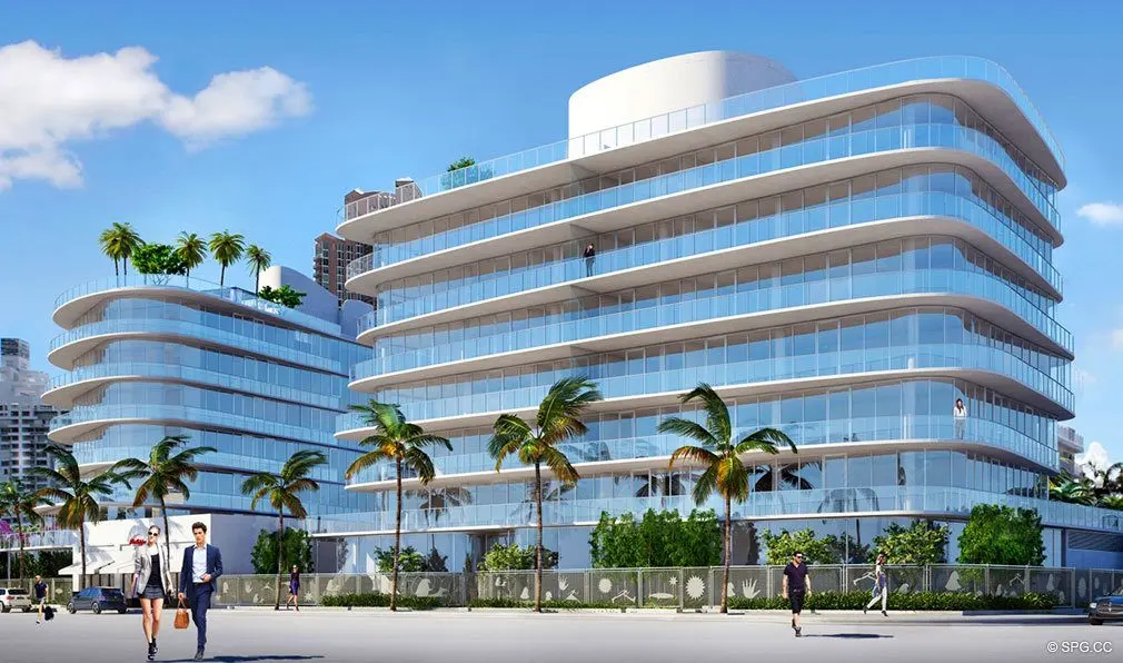 Architectural rendering of the One Ocean building